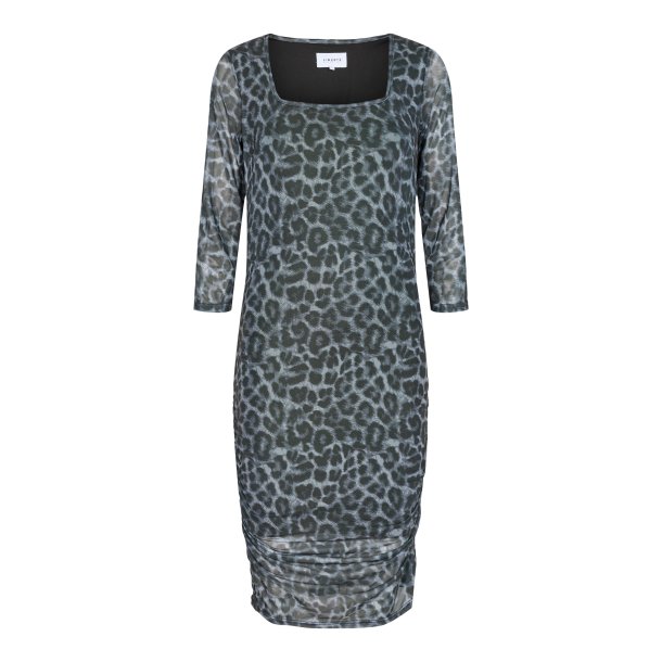 Libert - Mesh Slim Dress - Furry Grey Leo