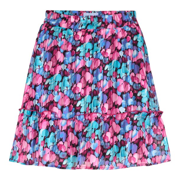 Libert - Maggie Short Skirt - Pink Blue Dotties