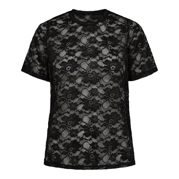 Libert - Isa Lace Tshirt - Black