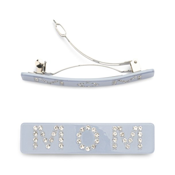 SUI AVA - Mom Text Clip - Light Blue